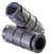 1/4" Expansion Shield Anchor Double, Zinc Alloy, Qty 100