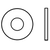 1" USS FLAT WASHERS LOW CARBON HDG, Qty 100