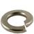 #4 Split Lock Washers, 18-8 Stainless Steel, Qty 100