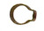 Midland Metal 15300018 1-Ear Hose Clamp, 15/32 in Nominal, Carbon Steel