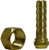 Midland Metal 28853 Barbed Adapters, BSPT/BSPP Fittings, 08-08 Brass Hose Barb x Fem Bspp Swivel, Brass Fittings