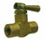 Midland Metal 1/4FX1/4F TOGGLE VALVE W/PANEL MOUNT - 46815