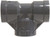 Midland Metal 805010 Pipe Tee, 1 in FIP x 1 in FIP x 1 in FIP, PVC, Gray, SCH 80 Schedule