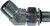 Midland Metal SS6802-04-04 45 deg Elbow, 1/4 in 37 deg JIC Male Flared x 1/4 in Male ORB, Stainless Steel