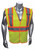CONDOR High Visibility Vest,Yellow/Green,L/XL 53YN50