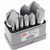 Alfa Tools CSF50572A 12pc Set 60° Sg Flute Countersink 3/16-2"