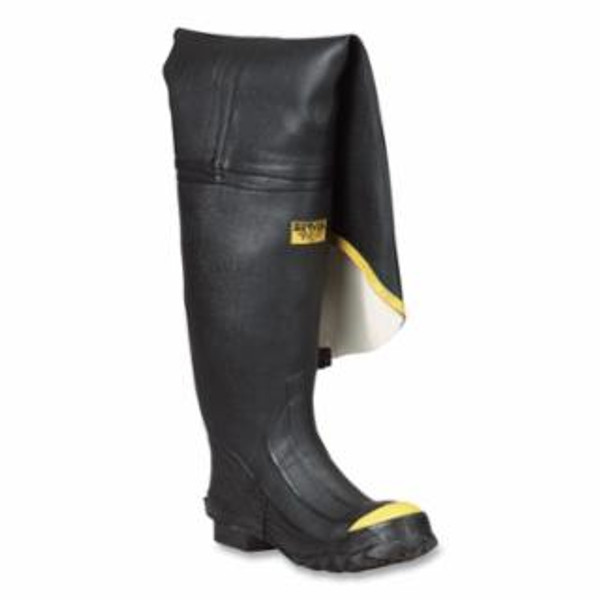 SERVUS 36" BLACK HIP BOOT STEELTOE SIZE 8 T112-BLM-110