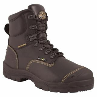 OLIVER BY HONEYWELL LIQUID RESISTLEATHER 6"(150 MM)  STEEL TOE 55246-BLK-075