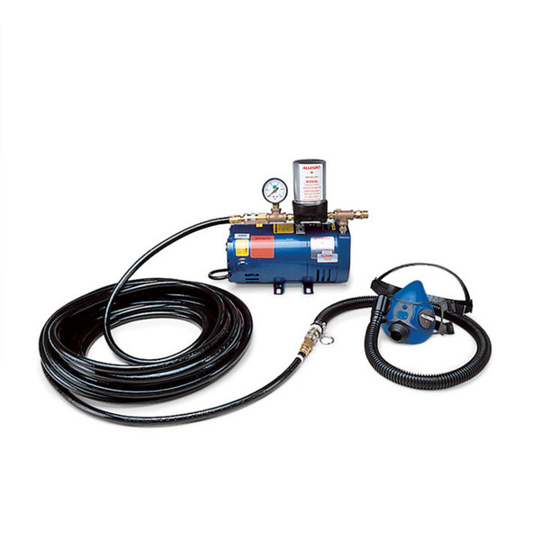 ALLEGRO HALF MASK SYSTEM W 50' AIRLINE HOSE
