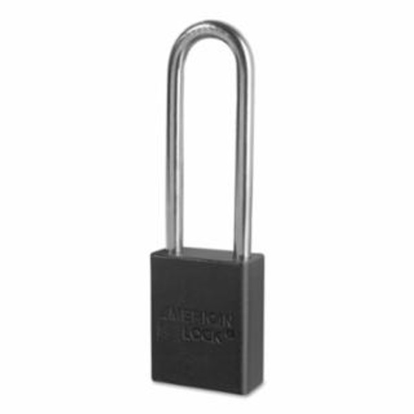 AMERICAN LOCK ALUMINUM PADLOCK - BLACK3" SHACKLE