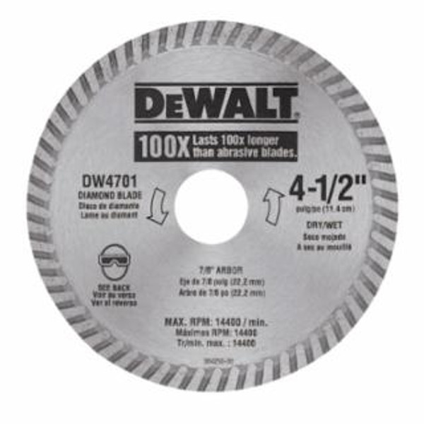 DEWALT® 4-1/2" DRY CUT DIAMOND B