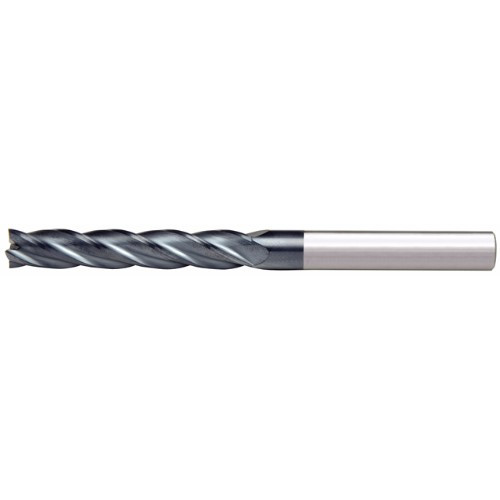 Alfa Tools SCL60651AL 1/8 x 1/8 4 Flute Single End Center Cutting Long Altin Carbide End Mill