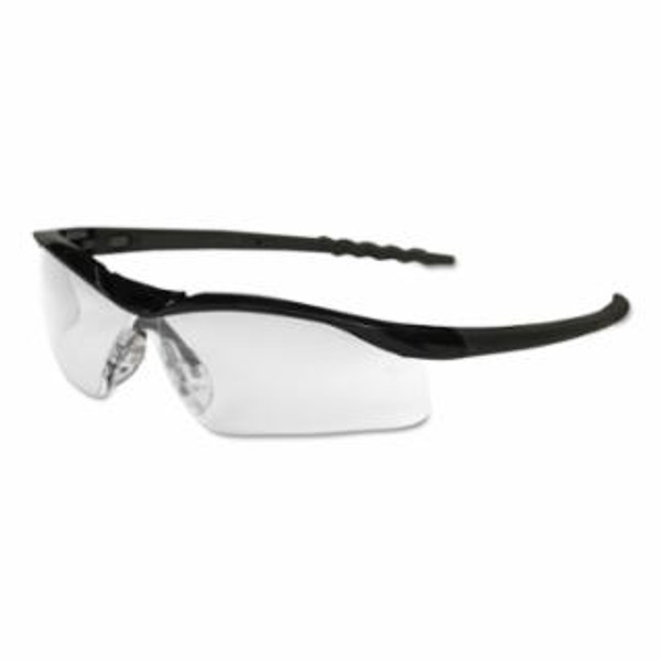 MCR SAFETY DALLAS BLACK FRAME CLEARAF LENS