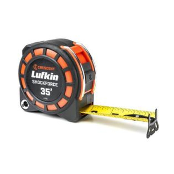 LUFKIN SHOCKFORCE TAPE MEASURE 35'X1-3/16"
