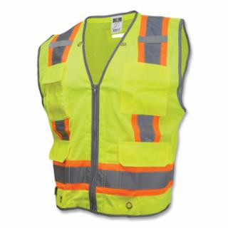 RADIANS TPR/CL2 HVYDTY 2TN MSH SURV VEST-GRN-4X