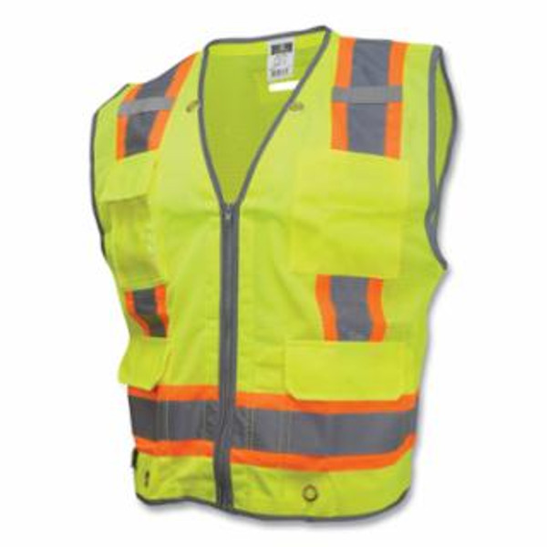 RADIANS TPR/CL2 HVYDTY 2TN MSH SURV VEST-GRN-5X