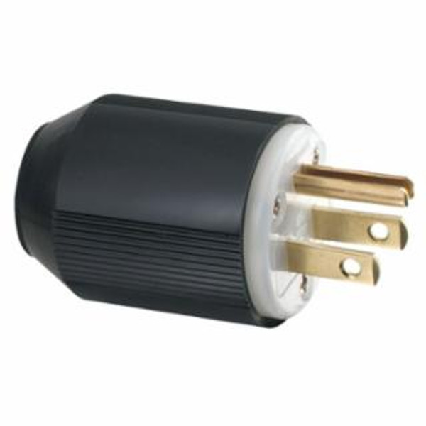 EATON CROUSE-HINDS 15 AMP BLK PLUG INDUSTRIAL GRADE AUTO GRIP