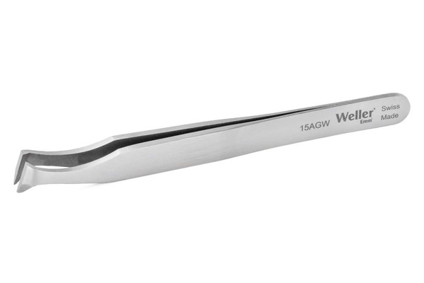 EREM Precision Tweezers,4-1/2In,Manual 15AGW