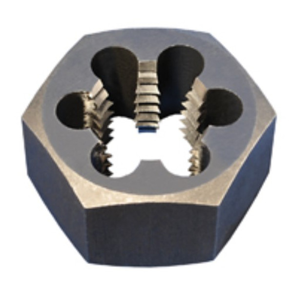 Alfa Tools MHD70762 10 mm x 1.50 Rethreading Hex Die Carbon Steel