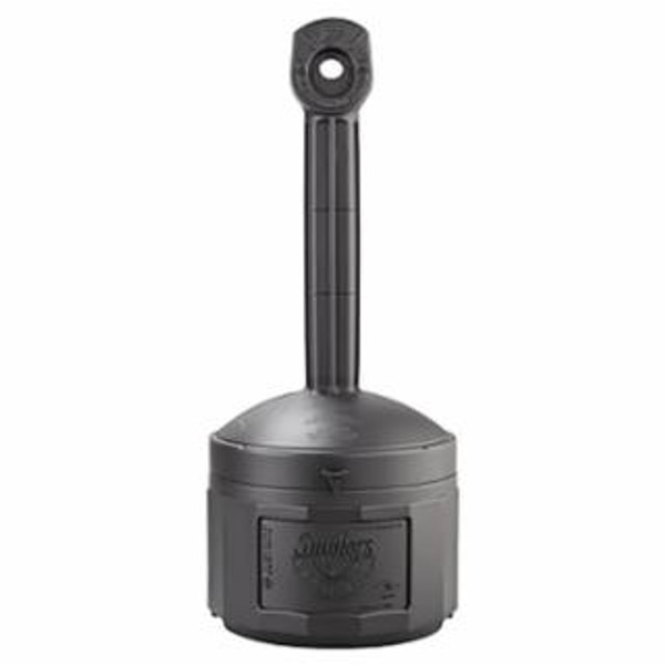 JUSTRITE SMOKERS CEASE-FIRE RECEPTACLE DECO BLACK
