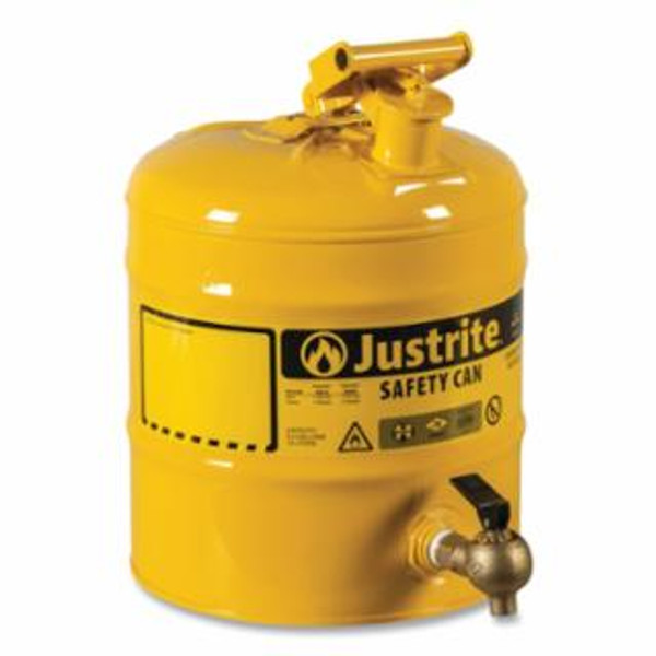 JUSTRITE CAN LAB W/08540 FCT 5GYEL