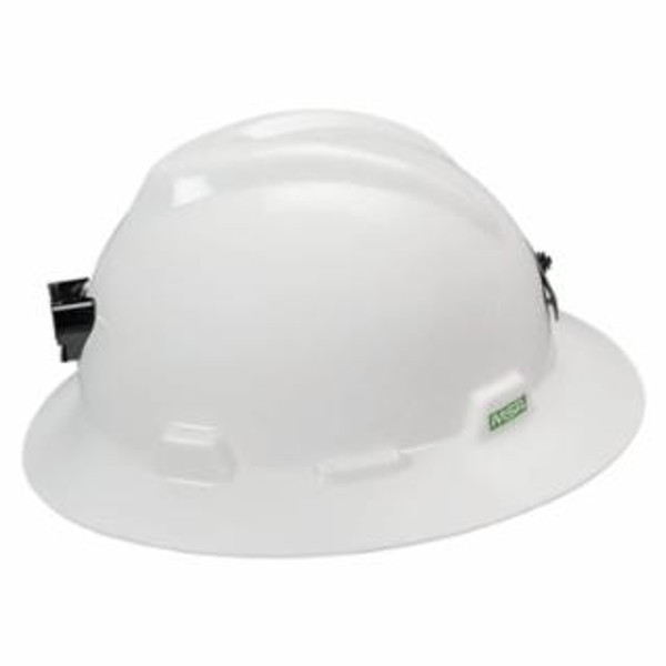 MSA HAT V-GD/LAMP BRKT & CORD HOLDER WHITE