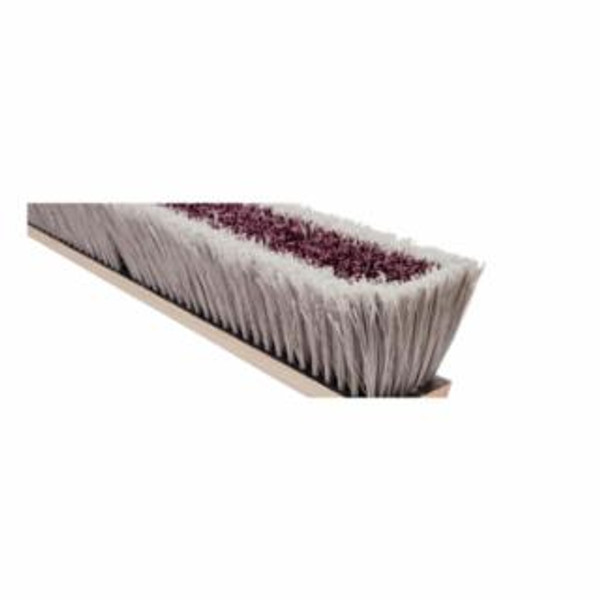 MAGNOLIA BRUSH 24" BROWN PLASTIC & SILVER FLAGGED TIP FLOOR BRU