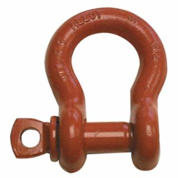 CM COLUMBUS MCKINNON 3/8" ALLOY SCREW PIN ANCHOR SHACKLE PAINTED