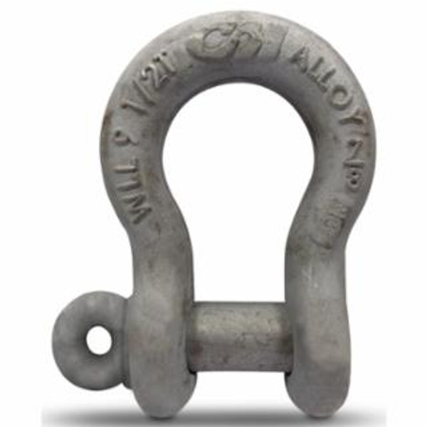 CM COLUMBUS MCKINNON 1" ALLOY STEEL SCREWPINANCHOR SHACKLE GAL