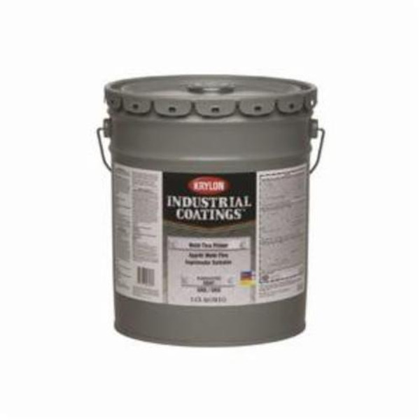 KRYLON INDUSTRIAL 5 GALLON PLASTIC PAIL WITH LID  GRAY
