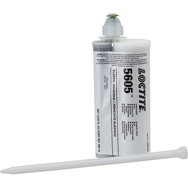 LOCTITE 5605 2-PART SILICONE ELASTIC ADH GREY 400 ML
