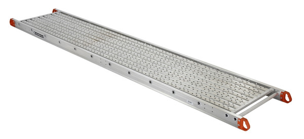 LOUISVILLE LADDER 24"X16' 2-MAN SCAFFOLD PLANK & STAGE 5" SIDE RAI