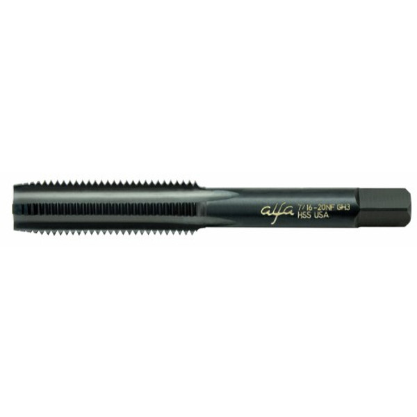 Alfa Tools HTP80057 1 3/8-6 HSS Black Oxide Alfa USA Hand Tap Plug