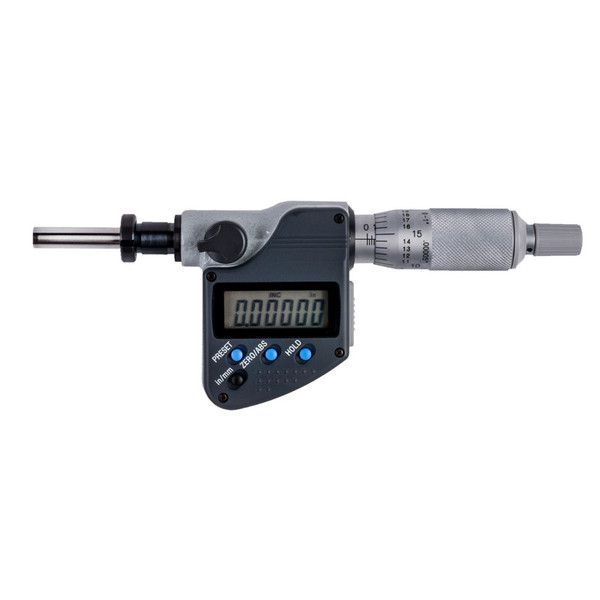 MITUTOYO MICROMETER HD W/CL NUT M9.5X0.5 1" .00005"/0.001