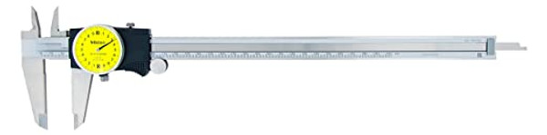 MITUTOYO CALIPER  DIAL  2MM/REV 0-300MM  0.02MM
