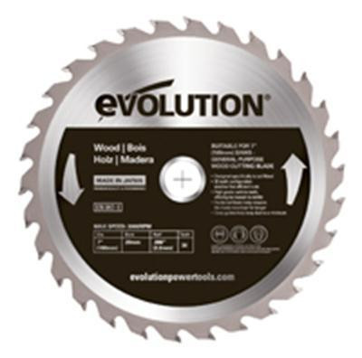 EVOLUTION WOOD CUTTING BLADE 7"