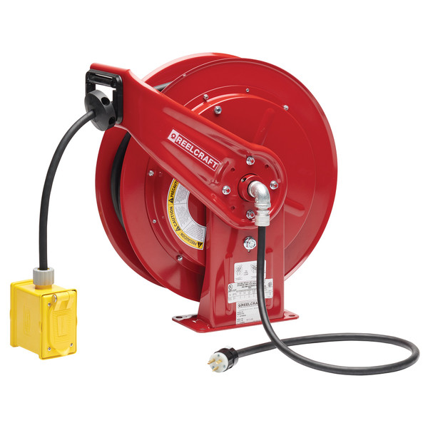 REELCRAFT CORD REEL  DUPLEX GFCI