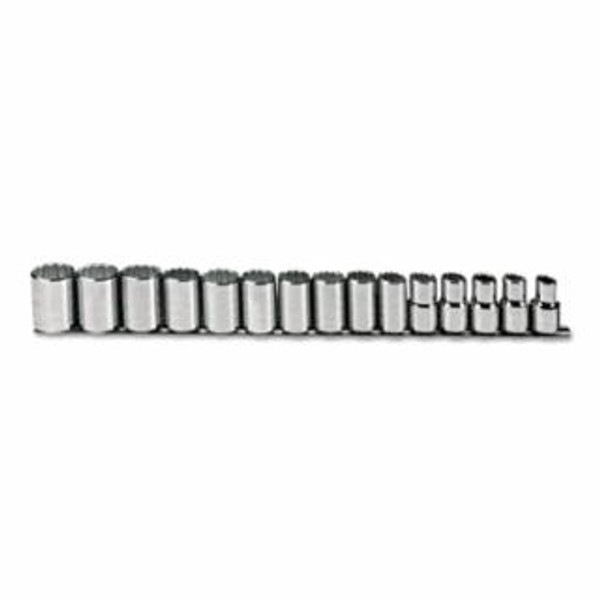 PROTO SET SKT 1/2 DR 15 PC 12METRIC