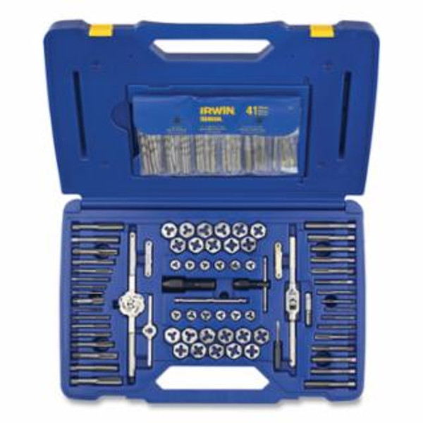 IRWIN 117PC FRACTIONAL/METRICTAP & DIE