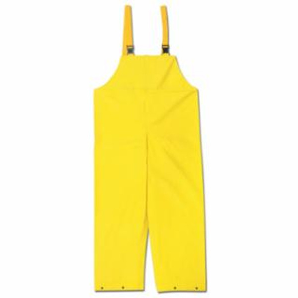 MCR SAFETY CONCORD- .35MM- NEO/NYLON BIB OVERALL NO FLY YLW