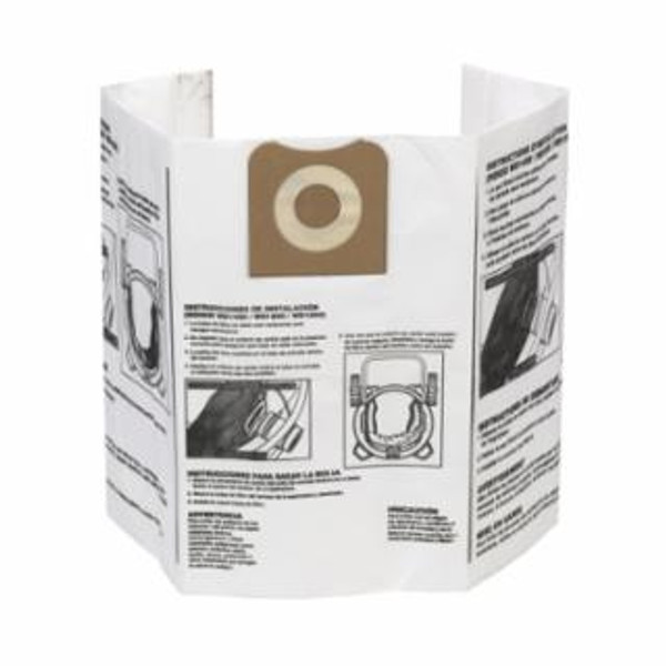 RIDGID FILTER BAG VF3502 14-16GALLON EA=2 FILTER BAGS