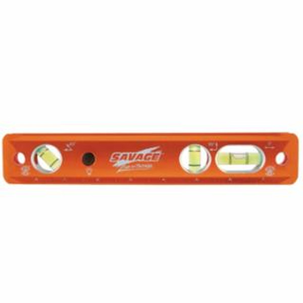 SWANSON TOOLS 9" LIGHTED SAVAGE(W/2 ENERGIZER BATT) 4PC 12*3 M