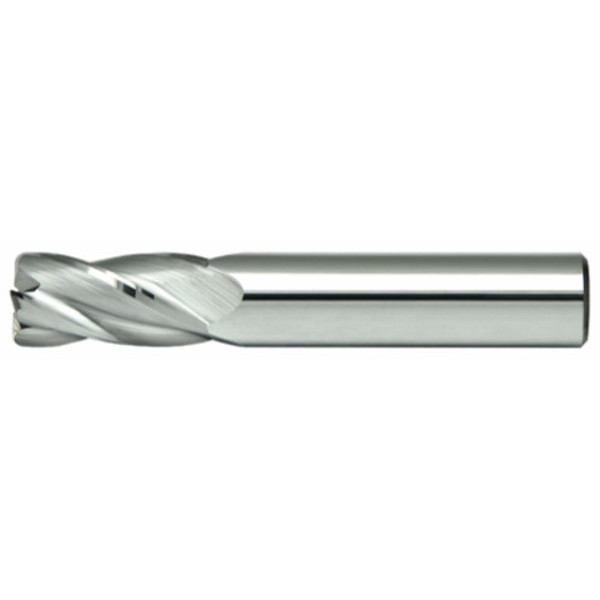 Alfa Tools I 3/8X3/8 4 FLUTE CORNER RADIUS SINGLE END CARBIDE END MILL 2