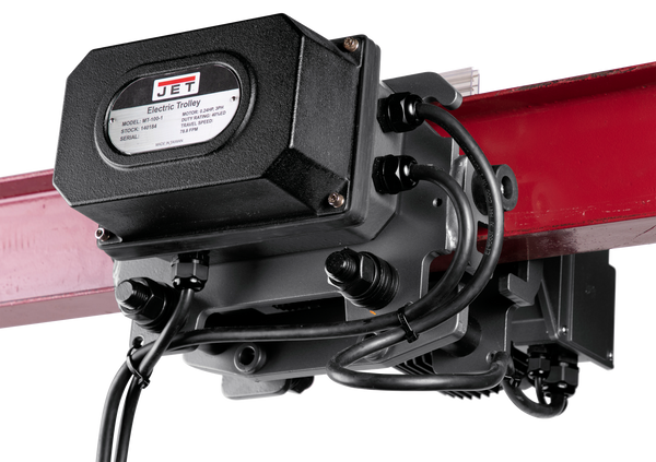 JET MT100-4 1T ELECTRIC TROLLEY 460V 144185