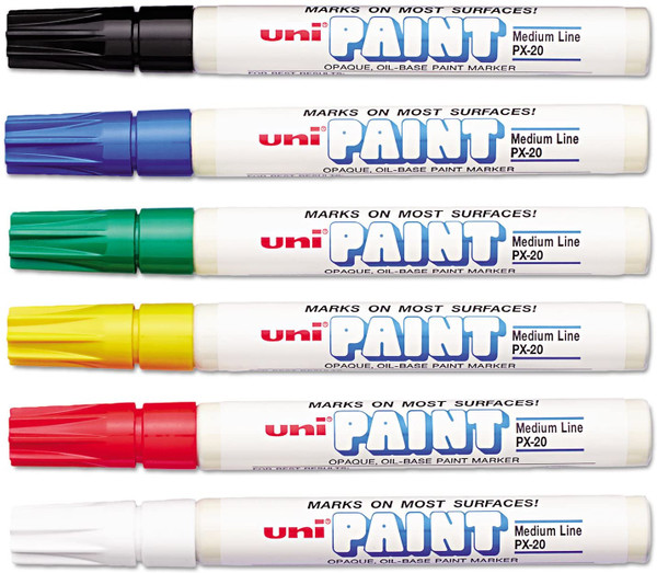 UNI-PAINT Paint Marker Kit,PK6 63630