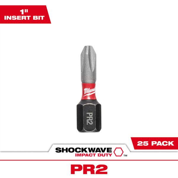 Milwaukee 48-32-4114 1In Insert Bit Pr2 25Pk