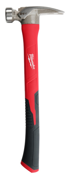 Milwaukee 48-22-9320 21oz Milled Face Poly/Fiberglass Handle Hammer