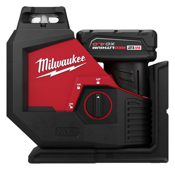 Milwaukee 3631-21 M12 Green 360° Single Plane Laser Kit