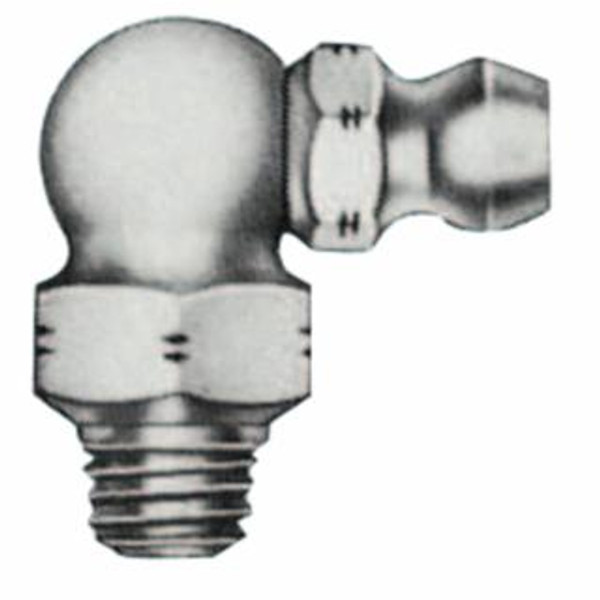 ALEMITE 1/4"-28 TAPER 90DEG. SS