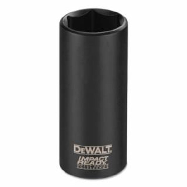 DEWALT 1/2" 3/8" DRIVE 6PT DEEPSOCKET